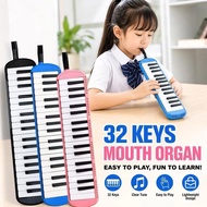 32 Keys Melodica Mini Piano Keyboard Musical Instrument Portable Wind Piano for Beginner Kids Childr