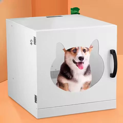 Smart Pet Drying Box Household Pet Hair Dryer Box Small Dryer for Cats Hair Dryer for Dogs Steriliza
