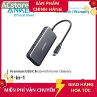 Anker 3-in-1 Premium USB C Hub with Power Delivery - A8335 -ACSTORE