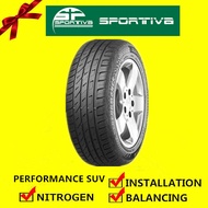 Sportiva Performance SUV tyre tayar tire (with installation) 225/60R17 225/65R17 195/60R16 Offer