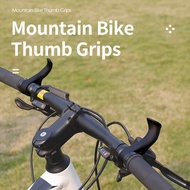 Rrskit Mountain Bike Thumb Handle Rest Handle Bicycle Horn Handle Set Mountain Bike Accessories