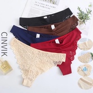 CINVIK spender wanita  New Sexy Graphene Antibacterial File Lattice Girl Underwear  Sexy Ladys Lace 
