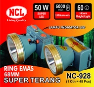 Senter Kepala Super Terang NCL Indikator LED NC-928 50 Watt