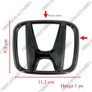 CODE I9U Car Emblem Logo HONDA BRIO ALL NEW 218 223 Glossy Black Rear