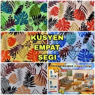 SARUNG KUSYEN EMPAT SEGI STANDARD SIZE 1 SET 14 PCS/CUSHION COVER SHAPE SQUARE COTTON GOOD QUALITY