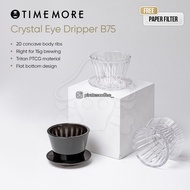 New Timemore Dripper 01 - B75 Wave Crystal Eye Transparent PCTG