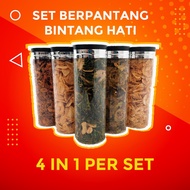 Makanan Set Sihat Berpantang Kerepek Pegaga Peria Goreng Hadiah Bersalin Siap Dimakan Homemade MIX 2JENIS