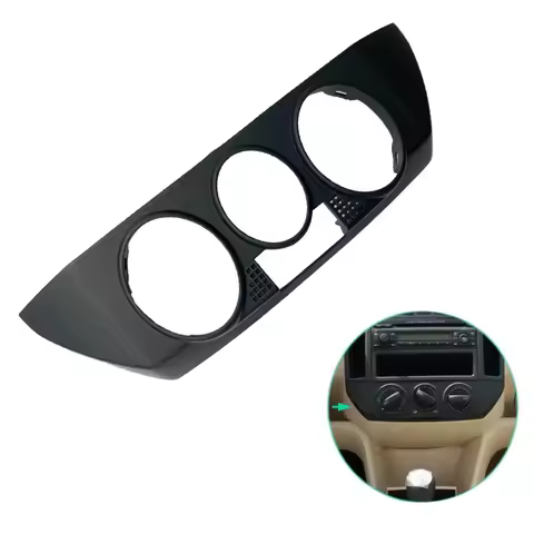 For VW Polo 4 9N GTI 9n3 mk4 Vento 2002-2011 New Front Dashboard AC Heater Control Panel Trim Cover 