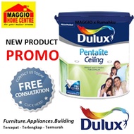 CAT GENTENG - CAT INTERIOR - PENTALITE CEILING WHITE 25L - DULUX-Hosebuild
