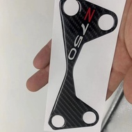 Motorcycle 3D Waterproof Carbon Fiber Fuel Decal  Tank Pad Protector Fish Bone Sticker For Kawasaki 