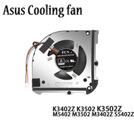 New CPU Cooling Fan for ASUS Vivobook S 15/14 K3402Z K3402ZA K3502 K3502Z M5402 M3502 M3402Z M5602Q 
