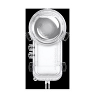 เคสดำน้ำที่มองไม่เห็นสำหรับ Insta360 X4เคสกระเป๋ากล้องกันน้ำสำหรับ Insta 360 X4ใต้น้ำอุปกรณ์เสริมกรอ