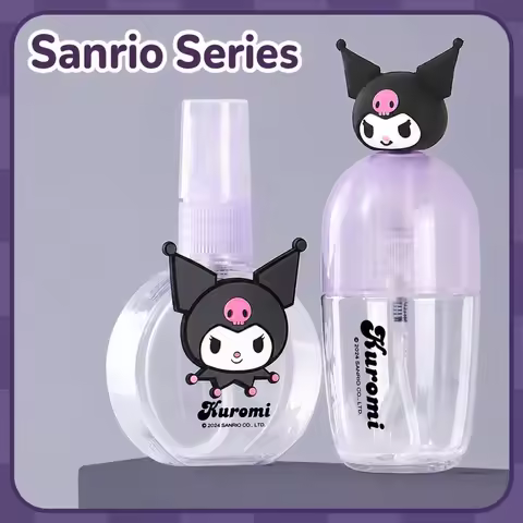 Genuine Sanrio Kuromi Travel Sub-bottles Hello Kitty Melody Cinnamoroll Cosmetic Refillable Containe