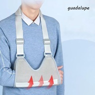 GUADALUPE Shoulder Arm Sling, Adjustable Breathable Shoulder Immobiliser, Lightweight with shoulder 