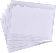 Pakomat, Transparent Self-Adhesive Pockets for Cargo Letters DIN C6 12 x 17 cm Pack of 50 Self-Adhes