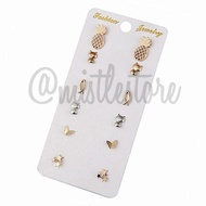 6pcs EARING EARING SET