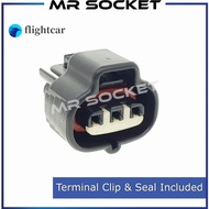 Flightcar Toyota Vigo Fuel Pressure Sensor Socket Connector 3 PIN