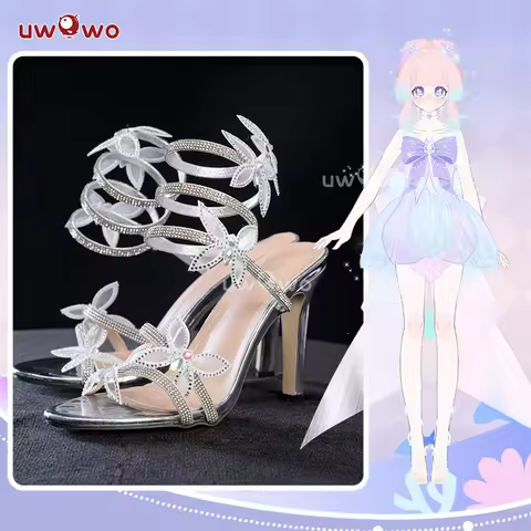 PRE-SALE UWOWO Exclusive Genshin Impact Fanart Kokomi Starlit Jellydream Formal Dress Cosplay Shoes 