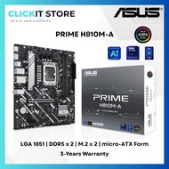 ASUS PRIME H810M-A (LGA1851, DDR5, mATX) Motherboard
