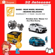 Gaido X-Series Rear Wheel Bearing Hub Belakang - Perodua Axia / Bezza  -  1Year Warranty