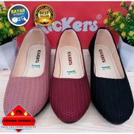 SHOES TRENDY AND TRENDY FLAT SHOES KNITTED SHOES Wanita