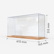 เคสใสใส่ของ Acrylic Chiikawa Storage Box Uzaki Chiika Figurine Light Display Case Multi-layer Cute B