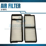 [1 SET] Cabin Air Filter for Mazda 3 BL BK / Mazda 5 Premac ll / Biante CC / Axela BL (BBM4-61-J6X)