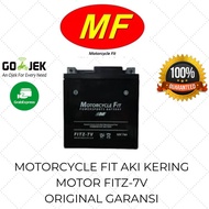Aki Motor Kering 7Ah Ampere VARIO 125 150 NMAX SATRIA AEROX Motorcycle Fit GTZ-7V / Aki Motor FITZ-