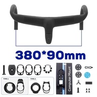 Carbon Cockpit Full Internal cable Bike Cockpit Road Bicycle Handlebar Di2 Integrated Handlebar 360m