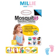 MILLIE Autumnz Baby Mosquito Repellent Patches Kids Based DEET-free Mosquito Repellent (18 patches /