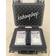 Slab Case Suitcase Card Graded PSA CGC Pokemon Karbas Karbolic Rare Original