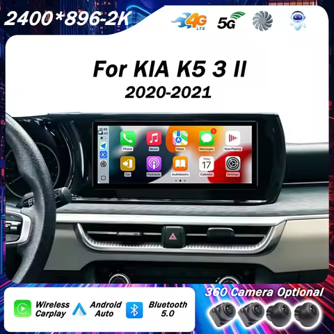 UIS7870 7865 Android14 8Core 12.3inch 2K For Kia K5 3 III 2020-2021 Car Radio Multimedia Android Aut