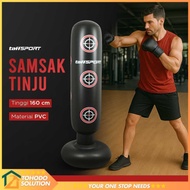 TaffSPORT Vertical Punching Bag Inflatable Punching Bag Pole 160cm - DS0097