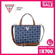 GUESS กระเป๋า รุ่น DE258681 WELLS MINI TOTE สีฟ้า