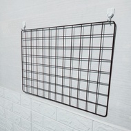 GO77 hijang hiasan dinding pajang grid wire mesh -