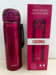 Thermos 膳魔師 500ml真空保溫瓶 (莓紅 JNL-503-CRB)