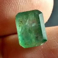 (VIDEO) Batu Zamrud Zambia Asli Z68 - Natural Emerald