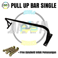 Pull Up Bar Single Strong Load 150 Kg Wall Mounting