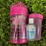 AURAWHITE SPARKLE DIAMOND POWDER ( FREE WHITENING BODY SOAP &amp; SHAKER )