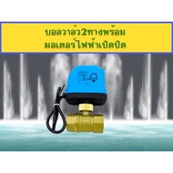 Electric Ball Valve 2-Way With On/Off Motor