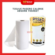 Paseo Oil Absorbent Kitchen Tissue 70 Sheets/Tissue Roll Calorie Absorb Paseo