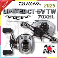 2025 DAIWA STEEZ LIMITED CT SV TW 70XHL 8.5 BAITCASTING REEL BFS FISHING REEL