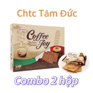 Combo of 2 boxes of Coffee Joy Coffee Flavored Cookies Box of 8 packs x 39g (312g)