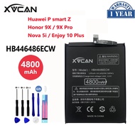 Original XVCAN HB446486ECW 4800mAh  Huawei P smart Z Honor 9X Honor9X Pro Nova 5i Enjoy 10 Plus Batt
