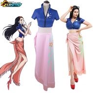 One Piece Nico Robin Cosplay Costume Dress Outfits Halloween Carnival Suit For Girls