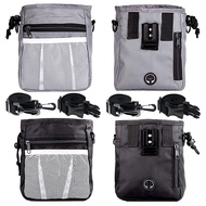 (NUQR) 2 Pack Dog Treat Pouch Dog Training Treat Pouch with Waist Shoulder Strap to Wear Easily Carr