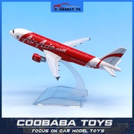 CBB 1:400 Airasia A320 Airplane Alloy Diecast Model Toy For Kids Boys Adults Collection Fast Shippin