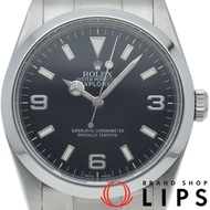 บัตรรับประกันนาฬิกา Rolex Explorer 1 Roulette Explorer 1 114270(Z) ตัวเรือนสแตนเลส ขัดเงา สีดำ สำหรั