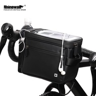 Rhinowalk MTB Bicycle Bike Handlebar Bags frame phone bag Touch screen waterproof front tube shoulder cycling bag RK18996