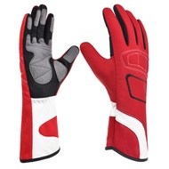 Go-Kart Gloves Anti-Slip Shock Absorption Racing Gloves Competition E-Sports Off-Road Breathable Lon